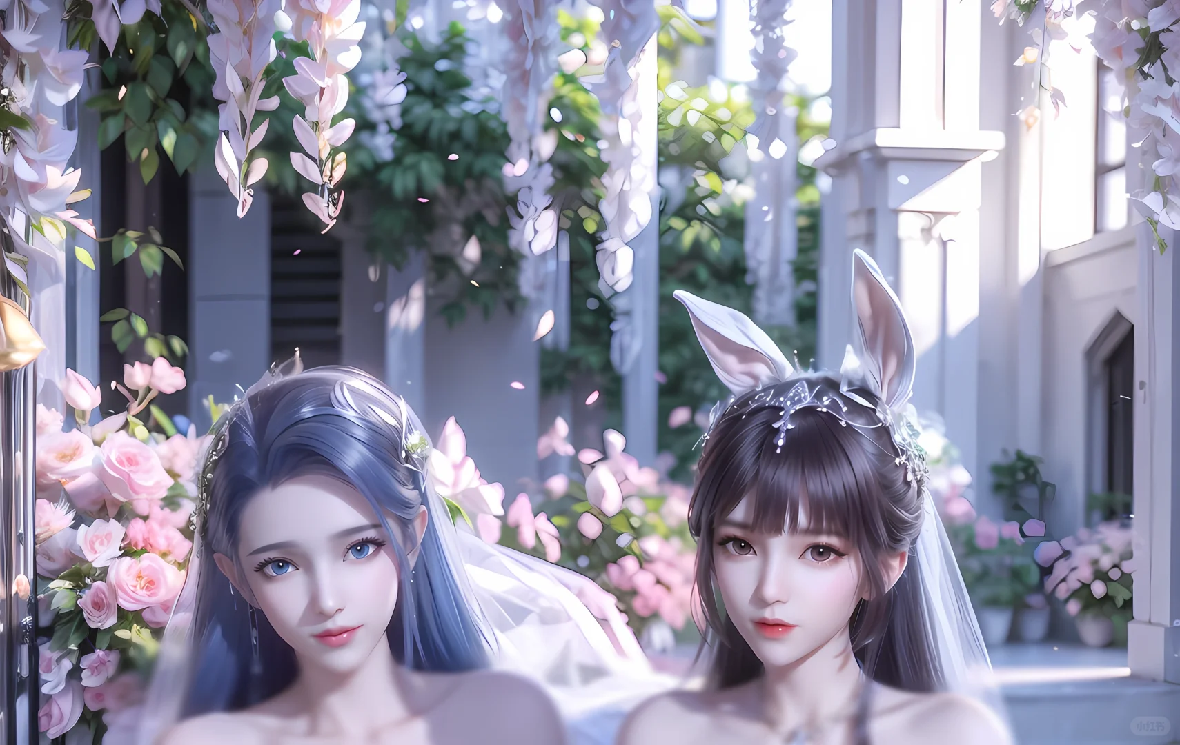 蓝银皇加兔子，起飞～