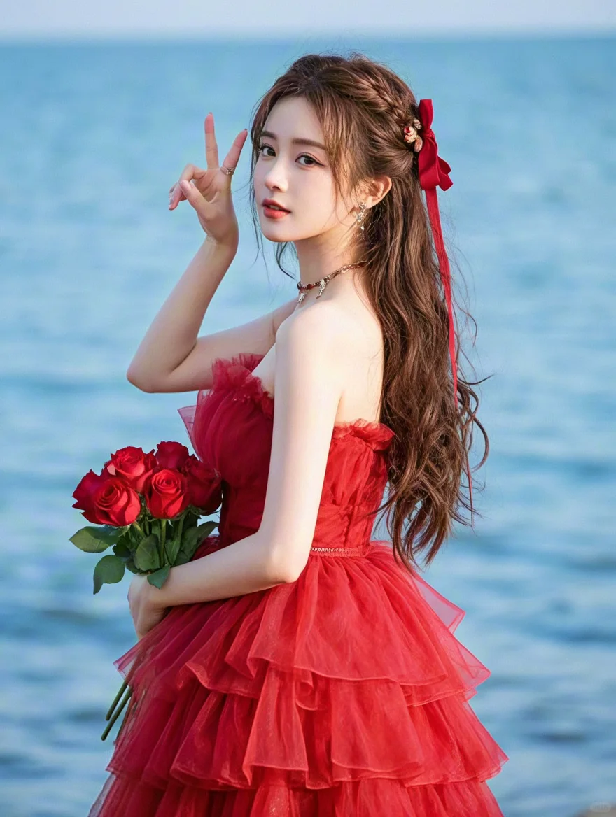 哇，这仙女也太好看了吧