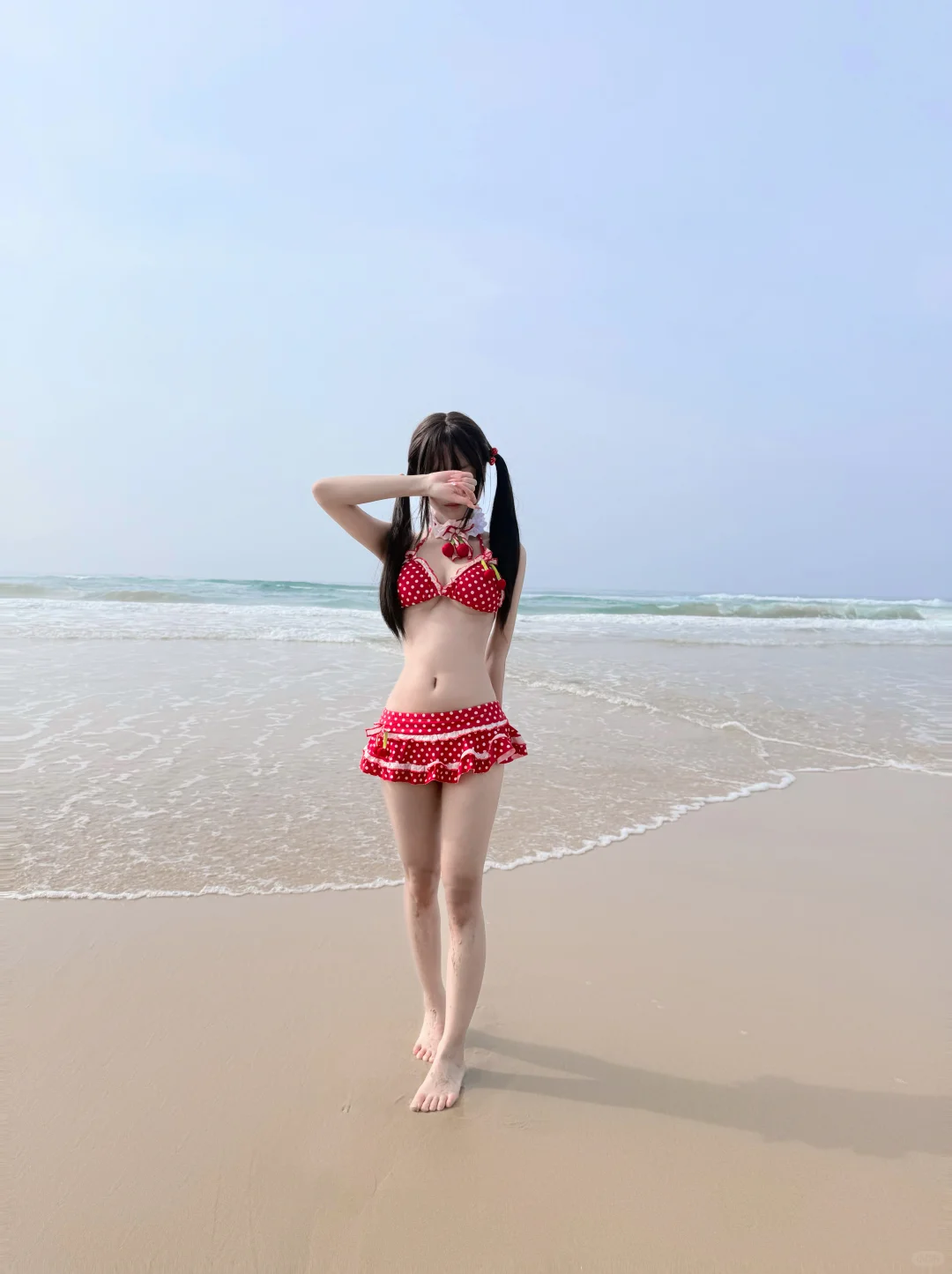 特别萌萌的樱桃泳衣👙！