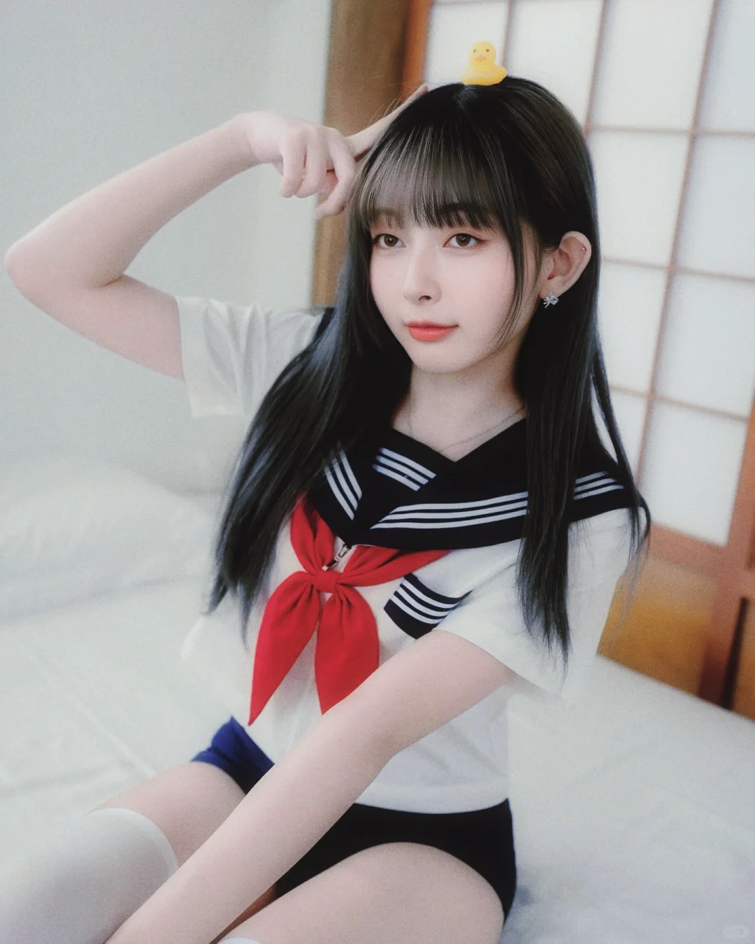 今天时女高哦～😊