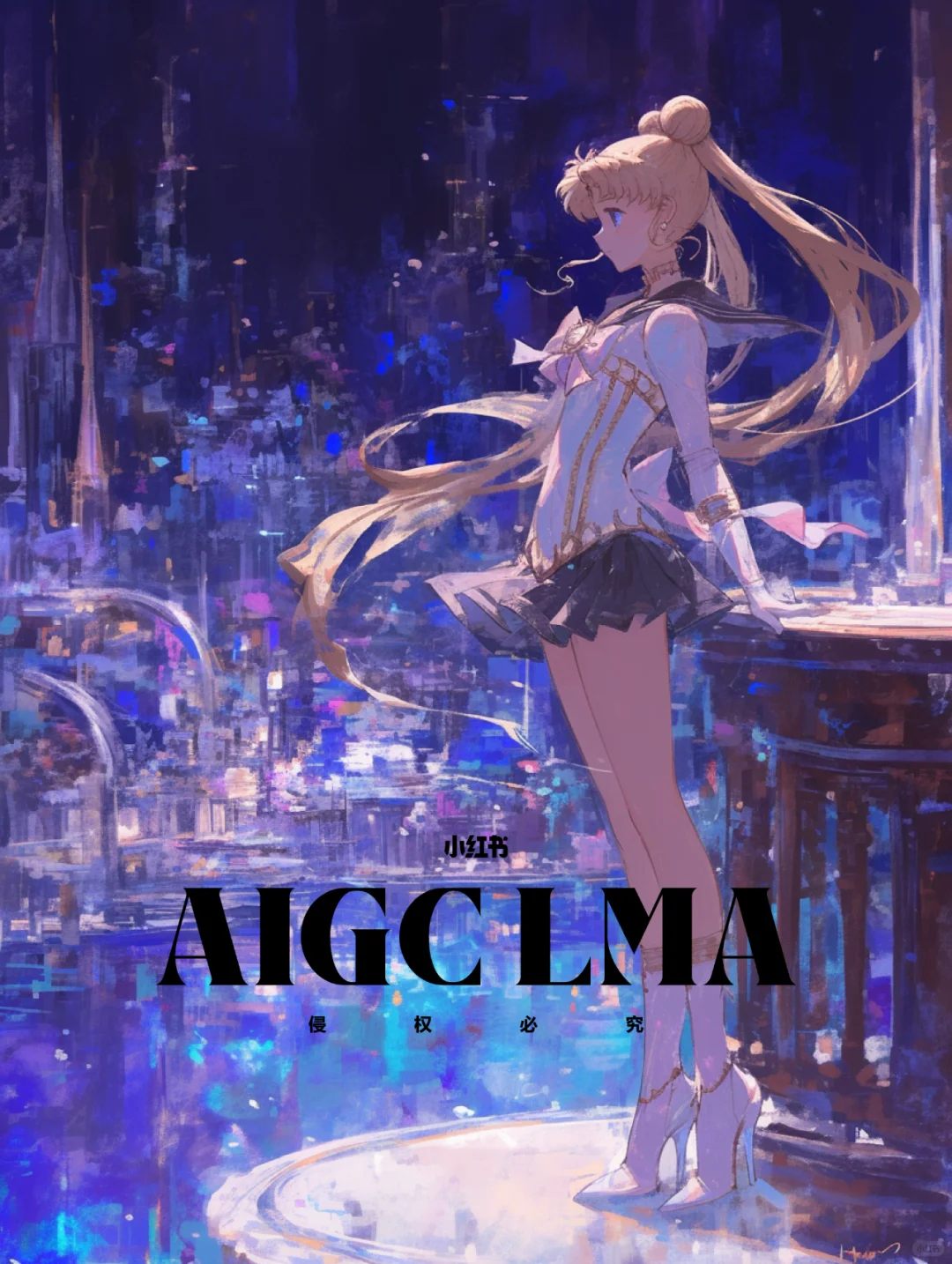 最美女战士！美少女战士超级艺术AI