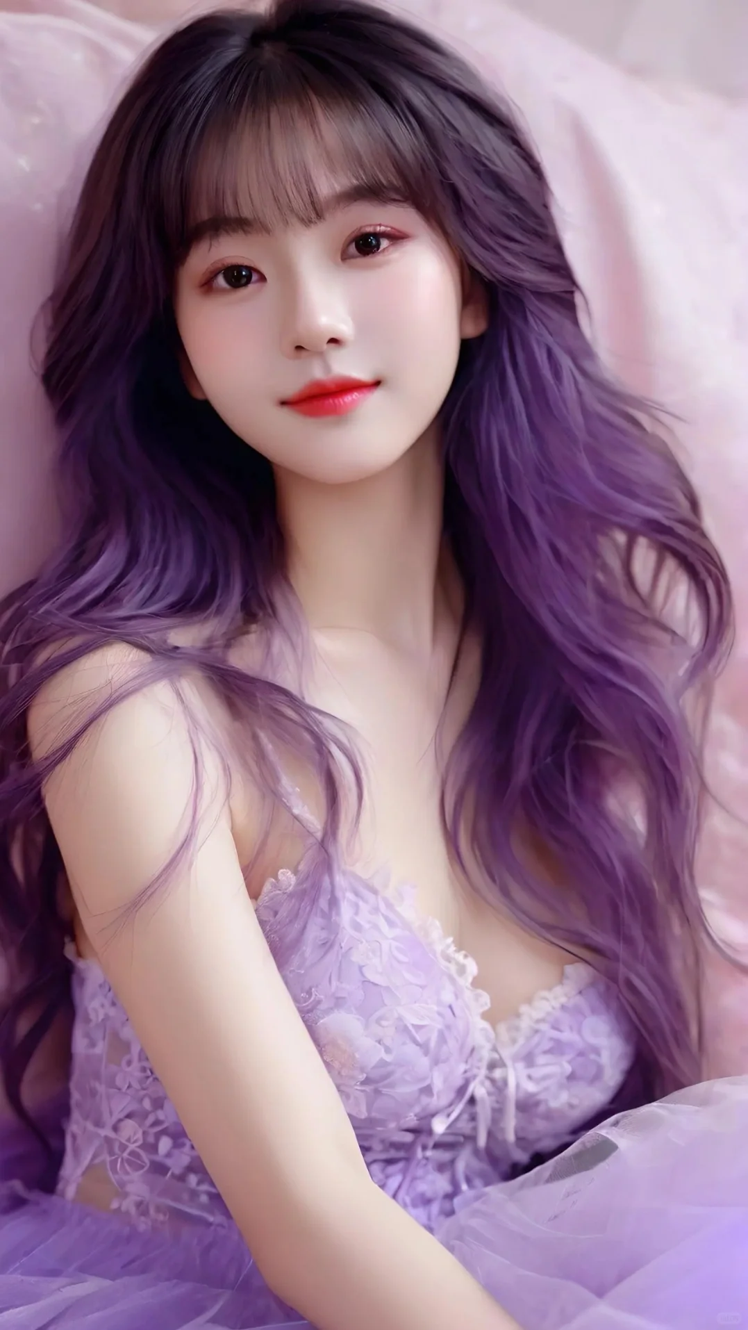 紫衣美少女