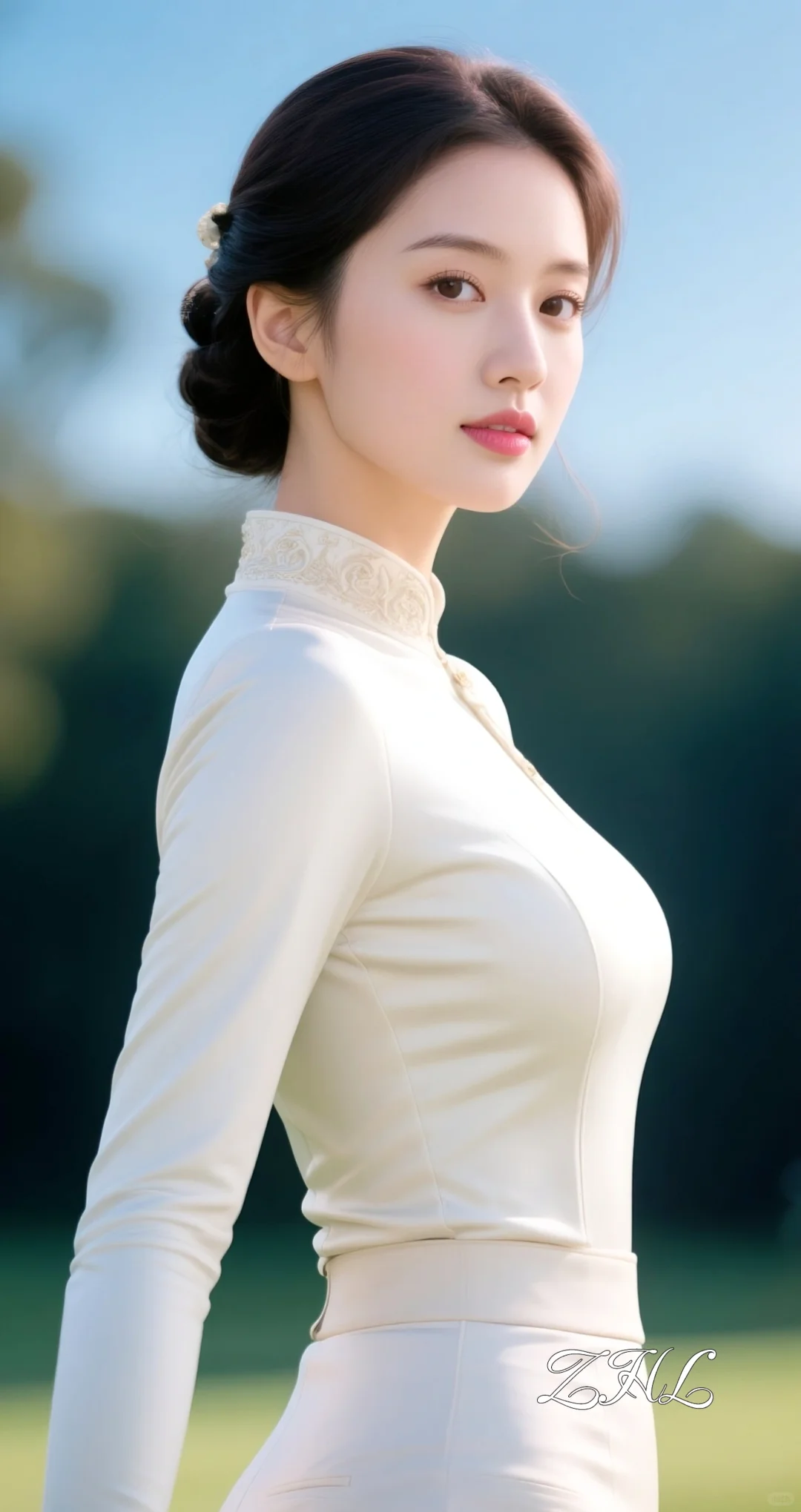 有一种美叫旗袍白月光……