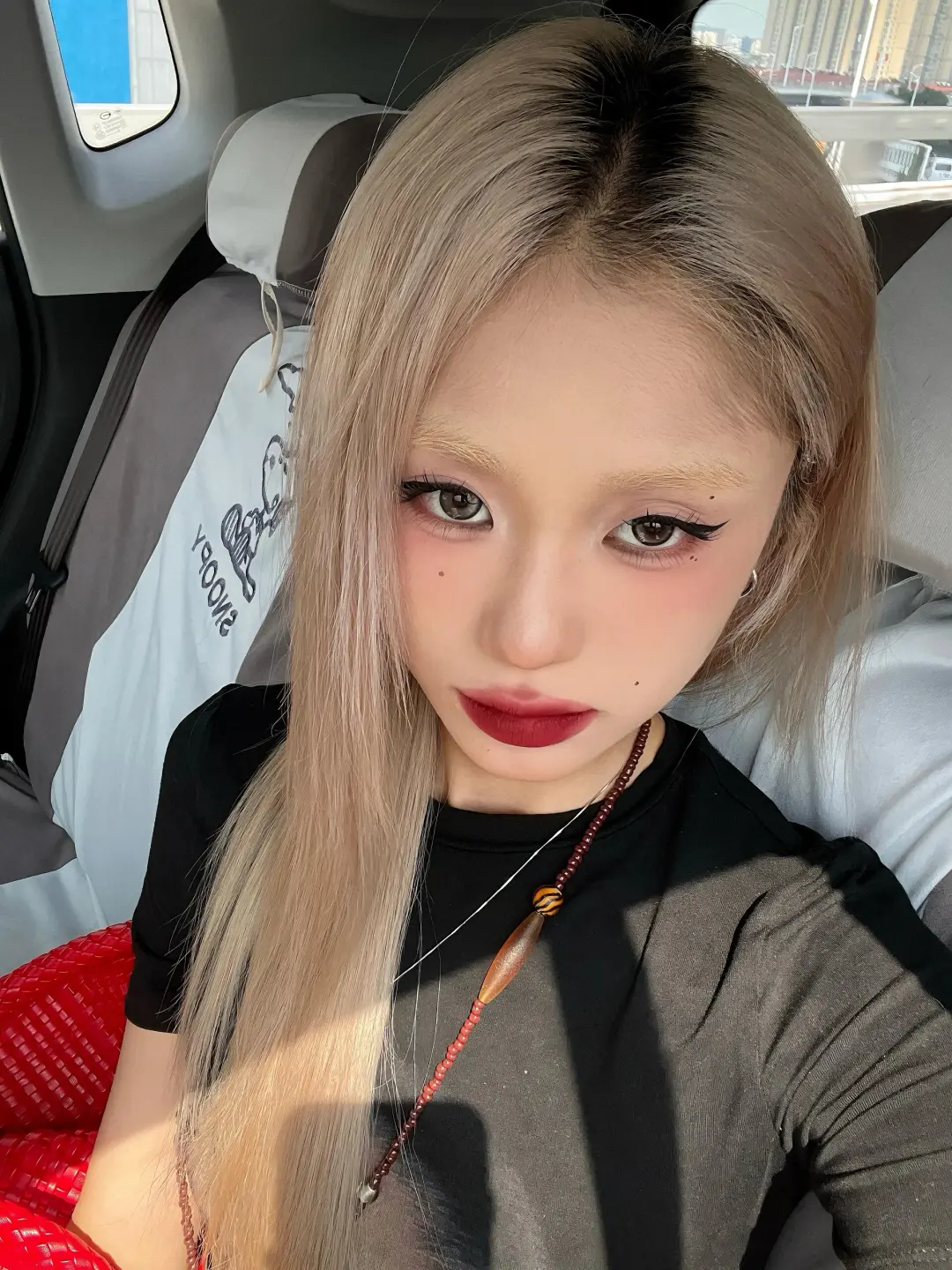 涂红唇做发财女人#美丽好女人[话题]