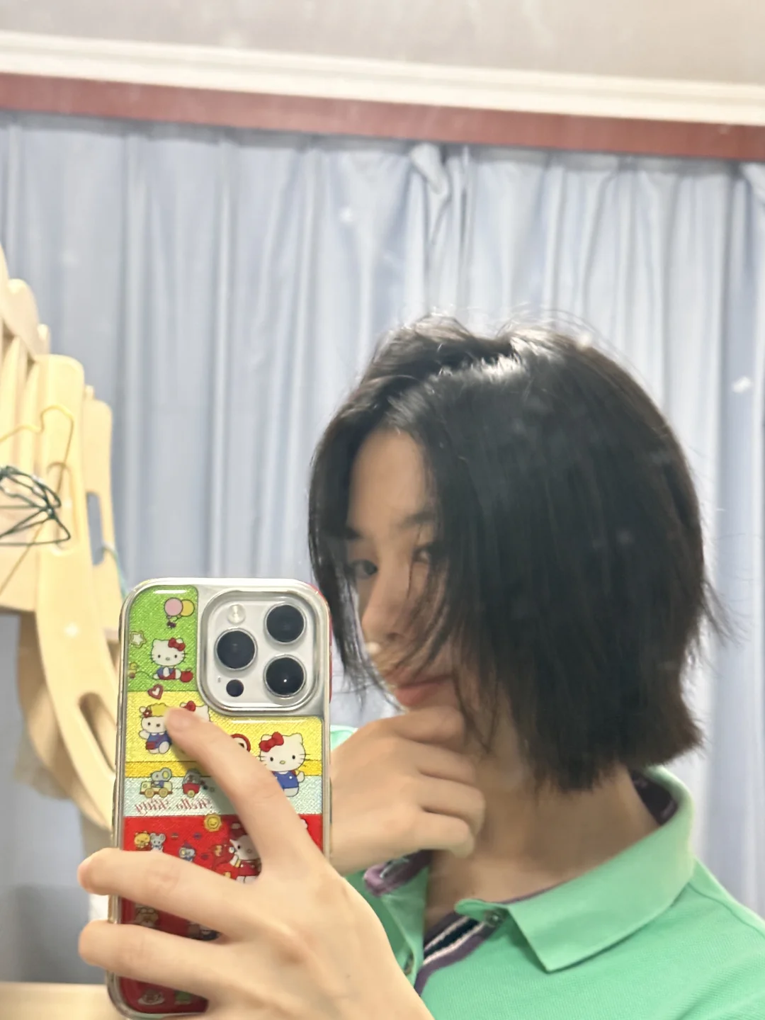 短发 翻车了