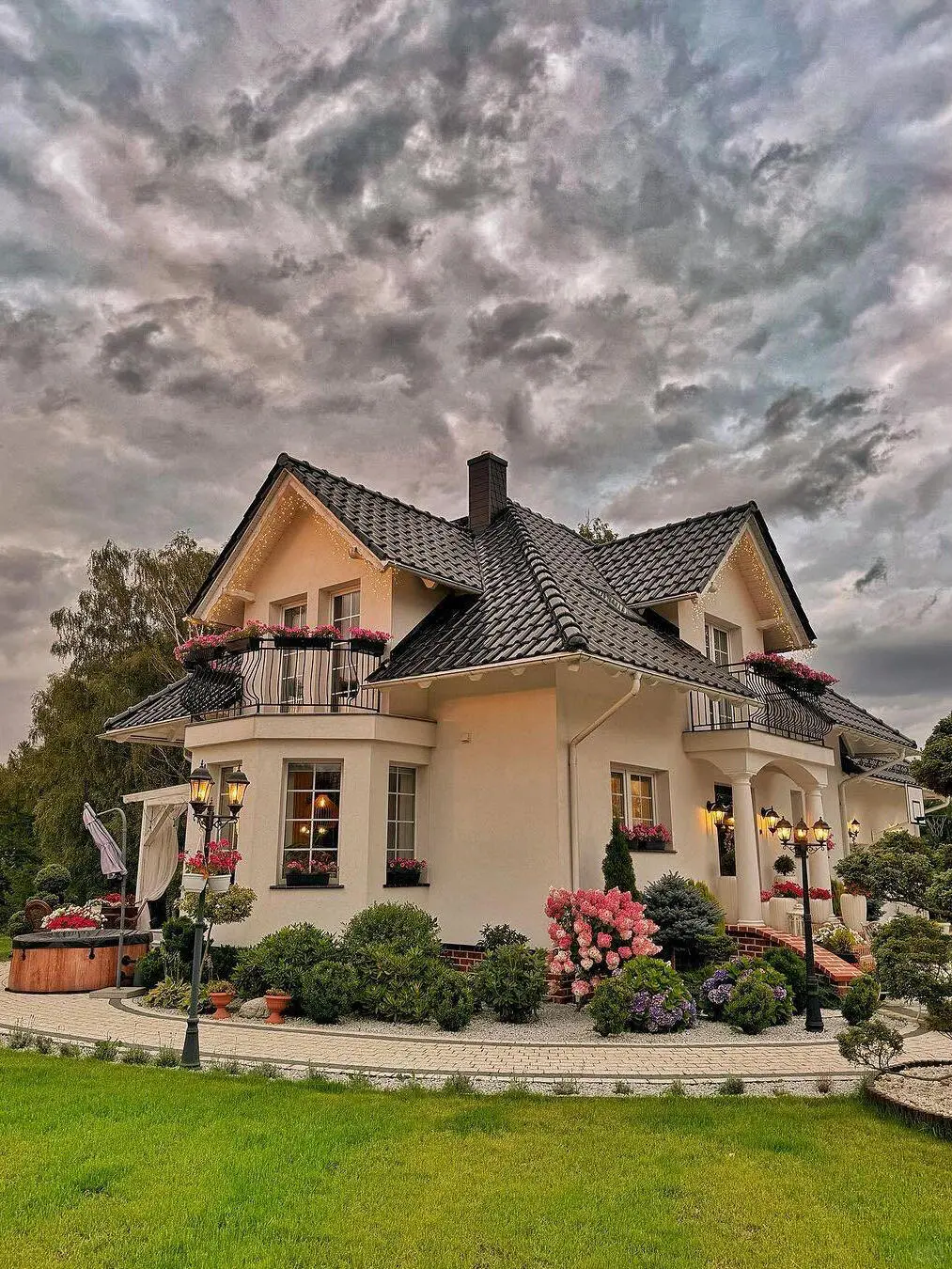 一栋绝美的农村自建房🏠谁看了都喜欢！