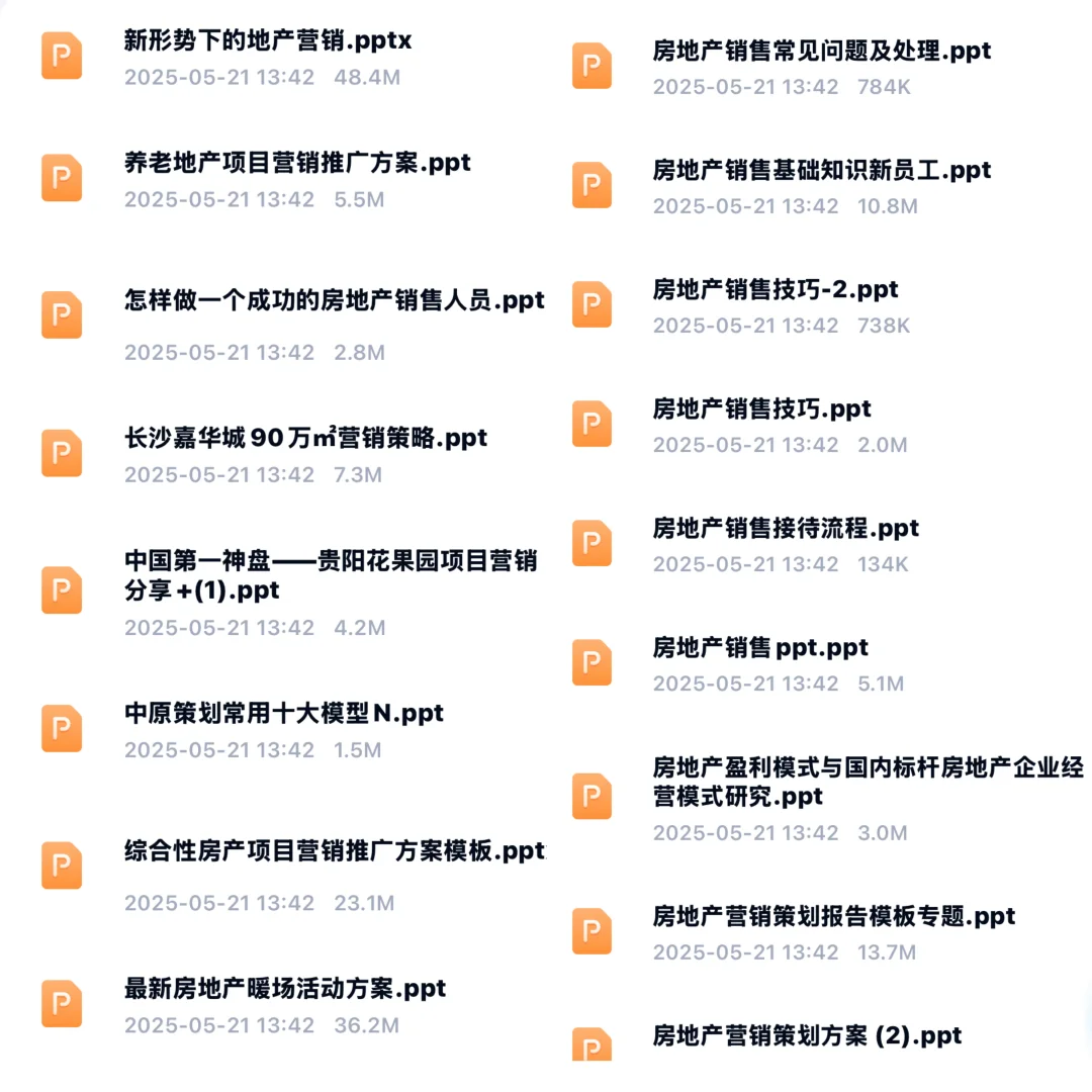 房地产营销策划方案