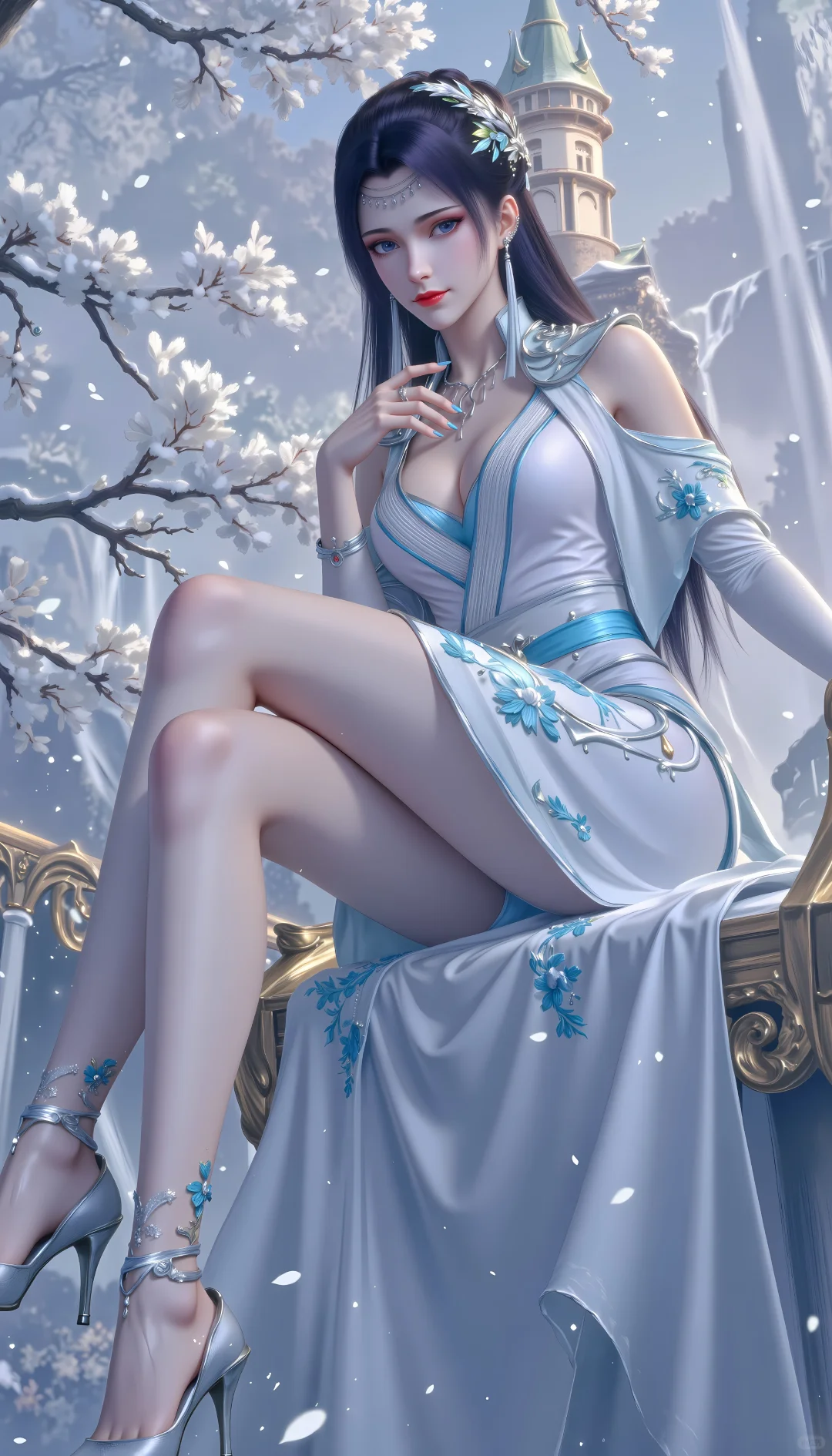 AI作品分享——斗破苍穹云韵