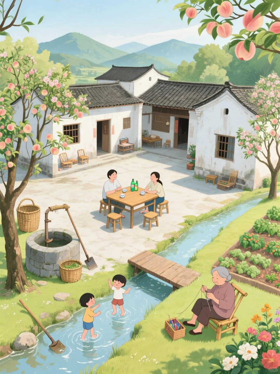 你想在哪一个家住一晚？