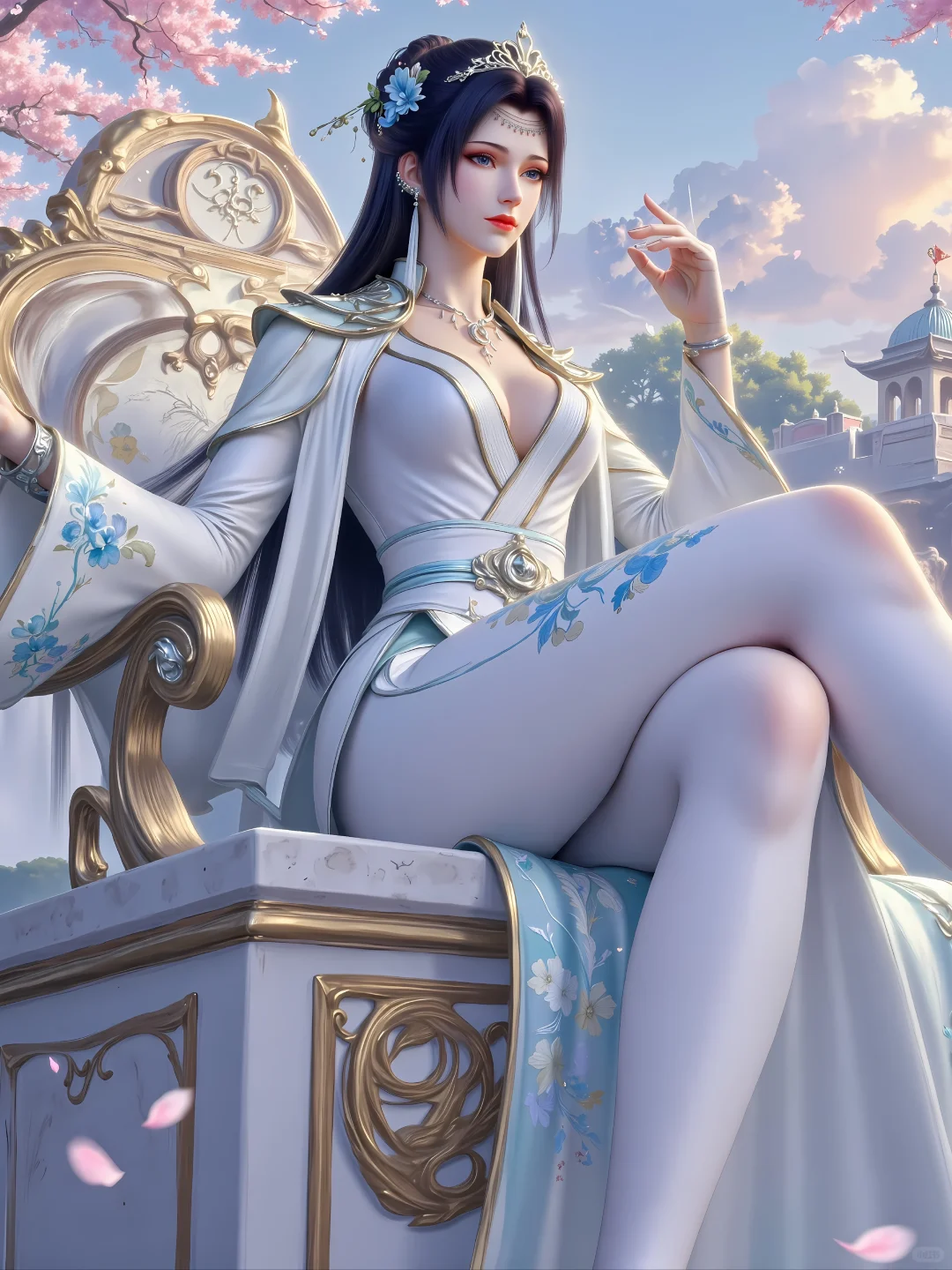 AI作品分享——斗破苍穹云韵