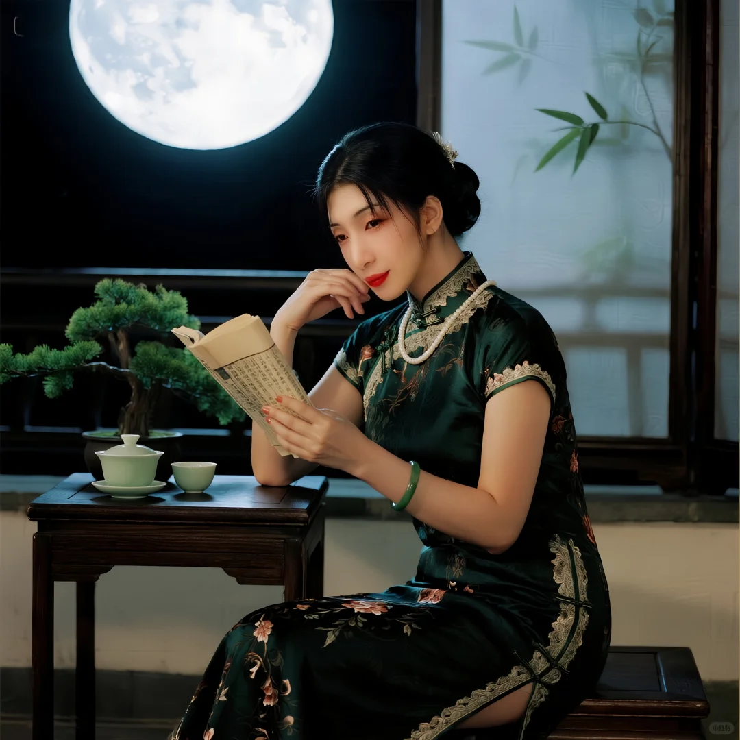 月光下的旗袍时光