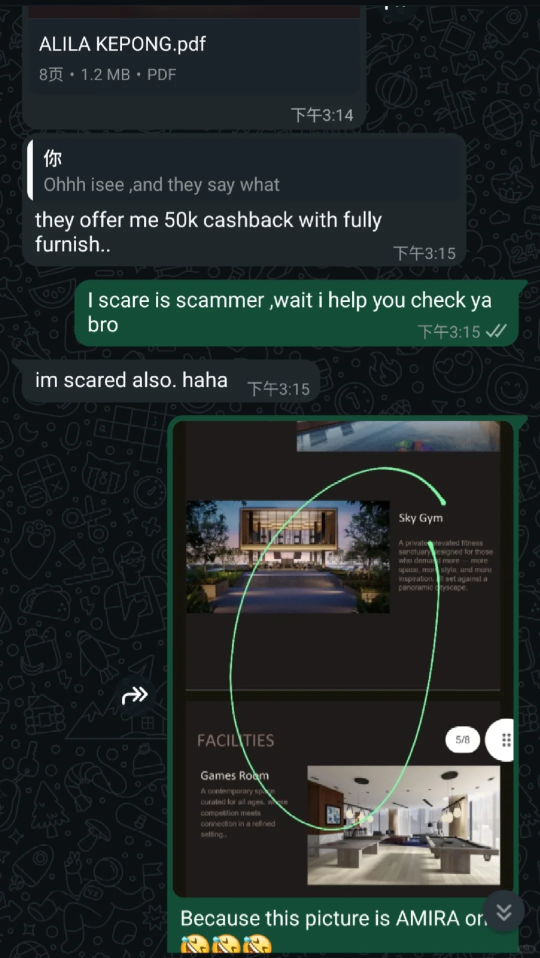 房地产公司出了一个诈骗Agent❗😡