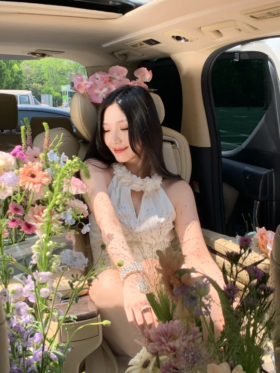 商务车鲜花💐