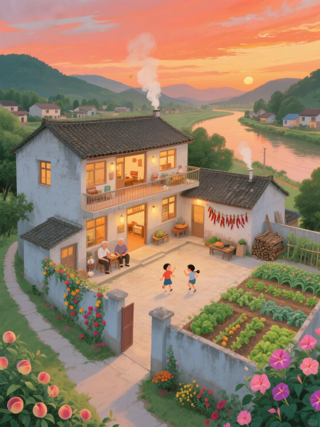 你想在哪一个家住一晚？