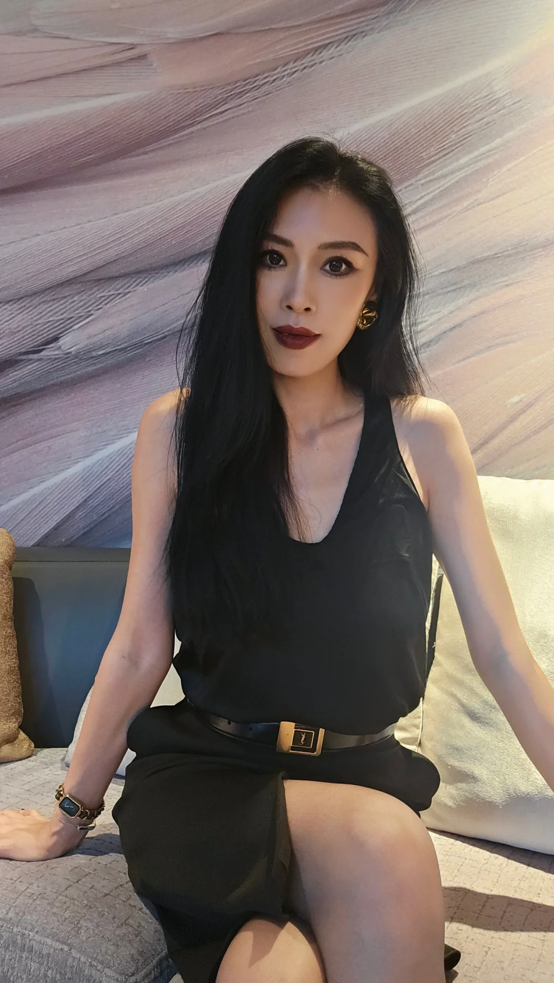 御姐风 今天是御姐风秋天丝袜可以穿了