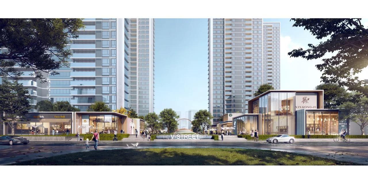 商住综合体—活力底盘·豪宅社区·现代典雅