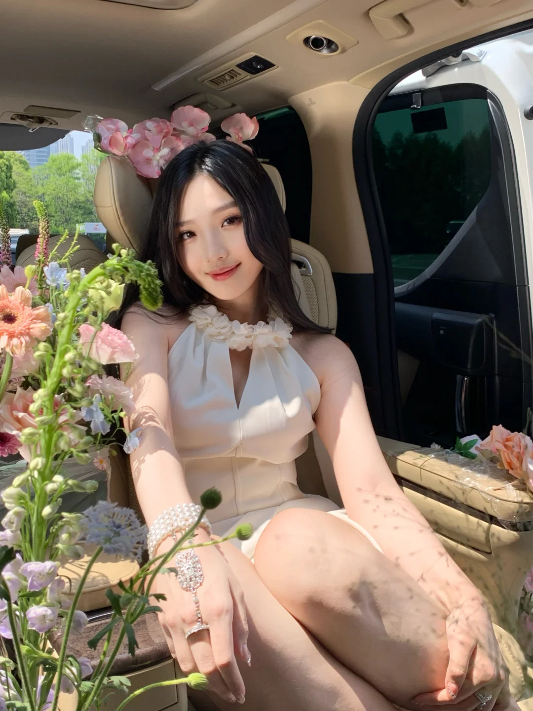 商务车鲜花💐
