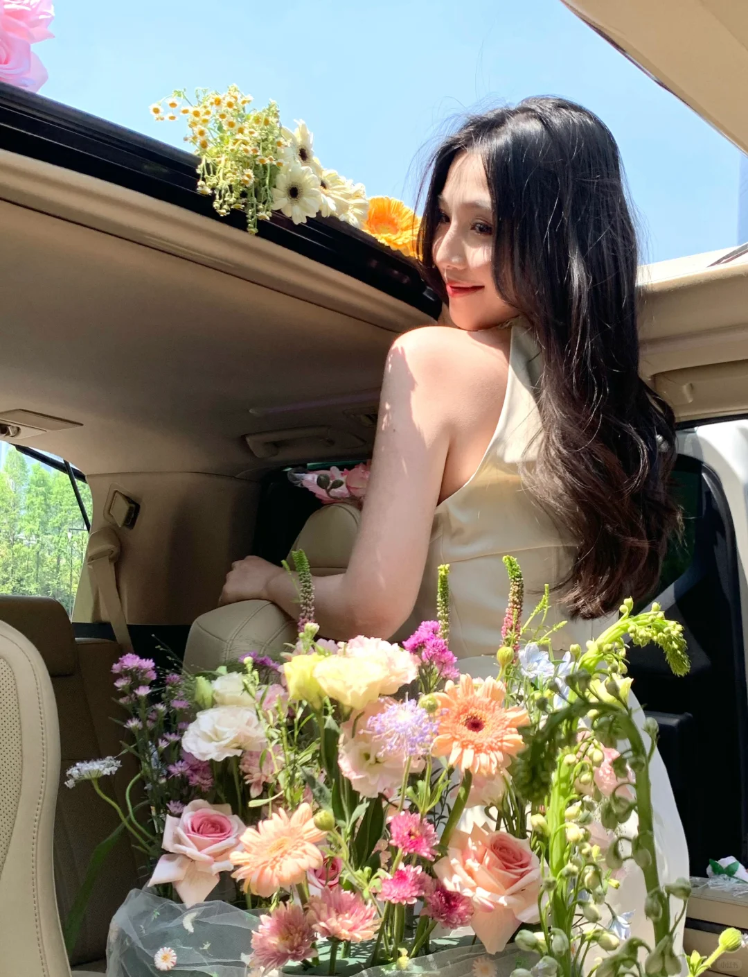 商务车鲜花💐