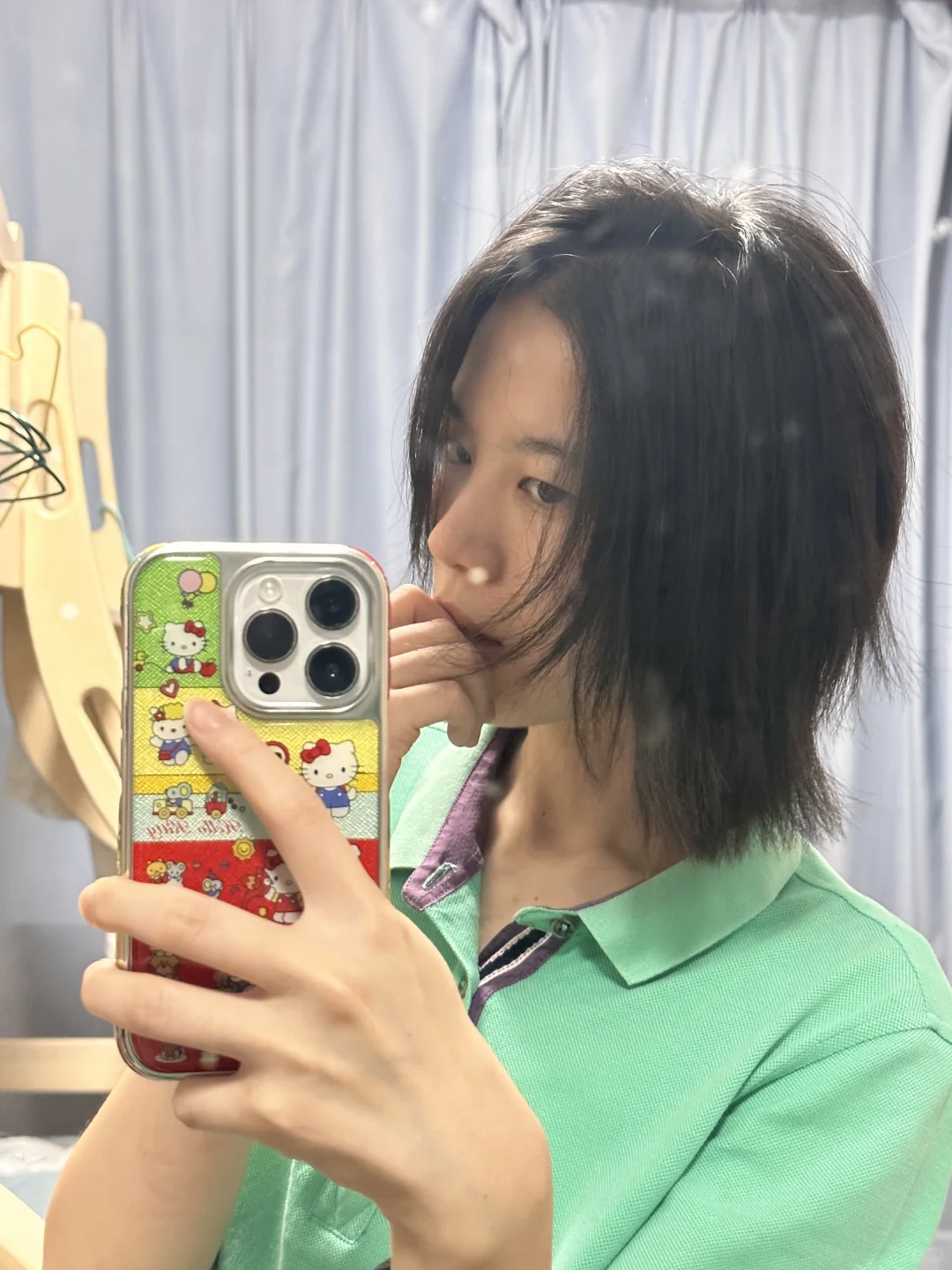 短发 翻车了