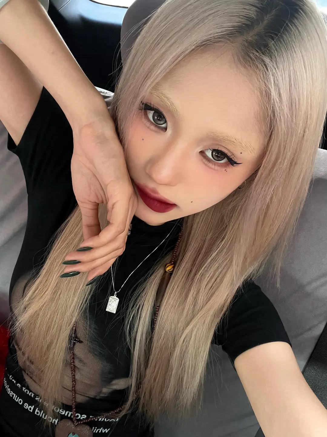 涂红唇做发财女人#美丽好女人[话题]