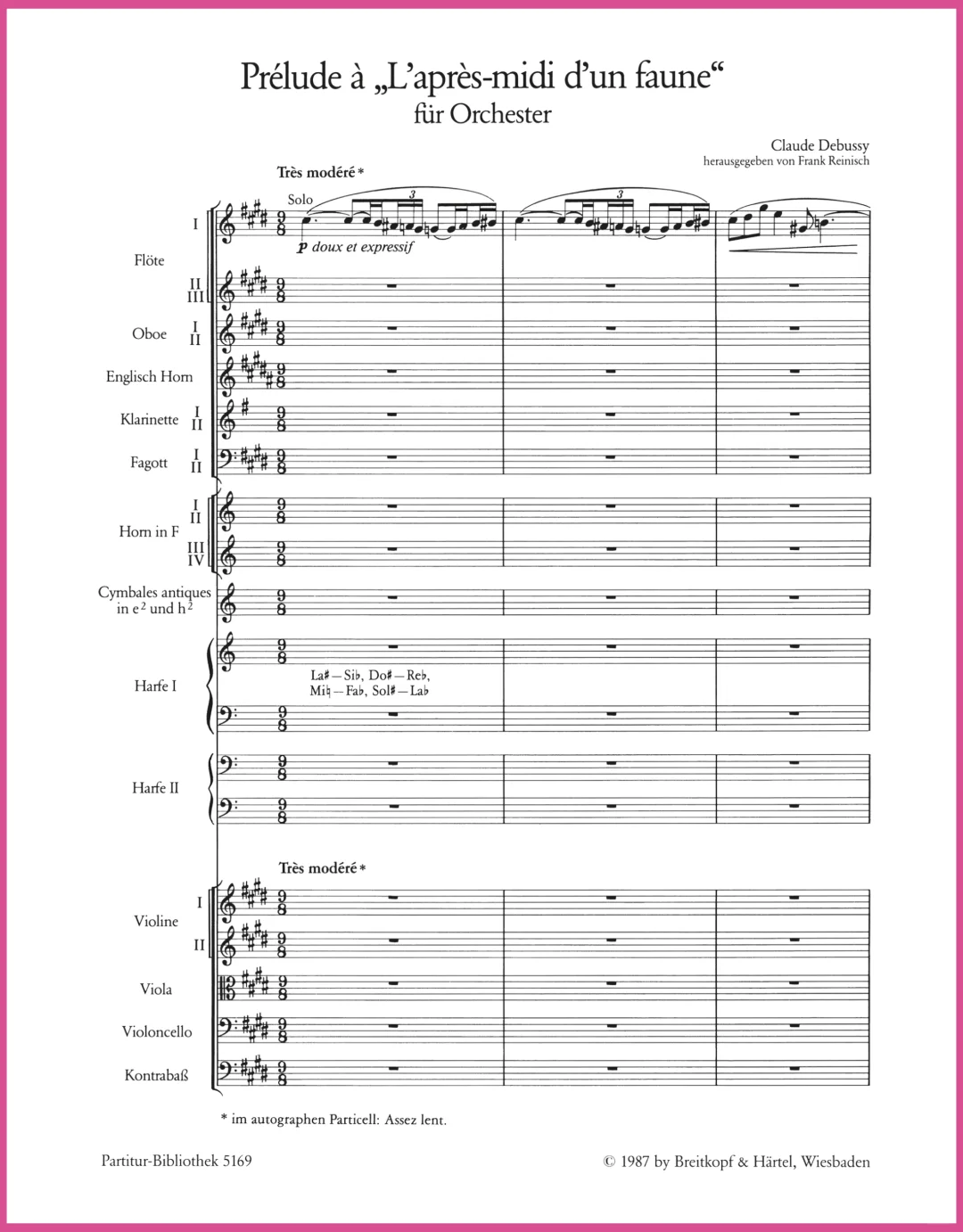 德彪西的音乐光影画作｜《牧神午后》前奏曲