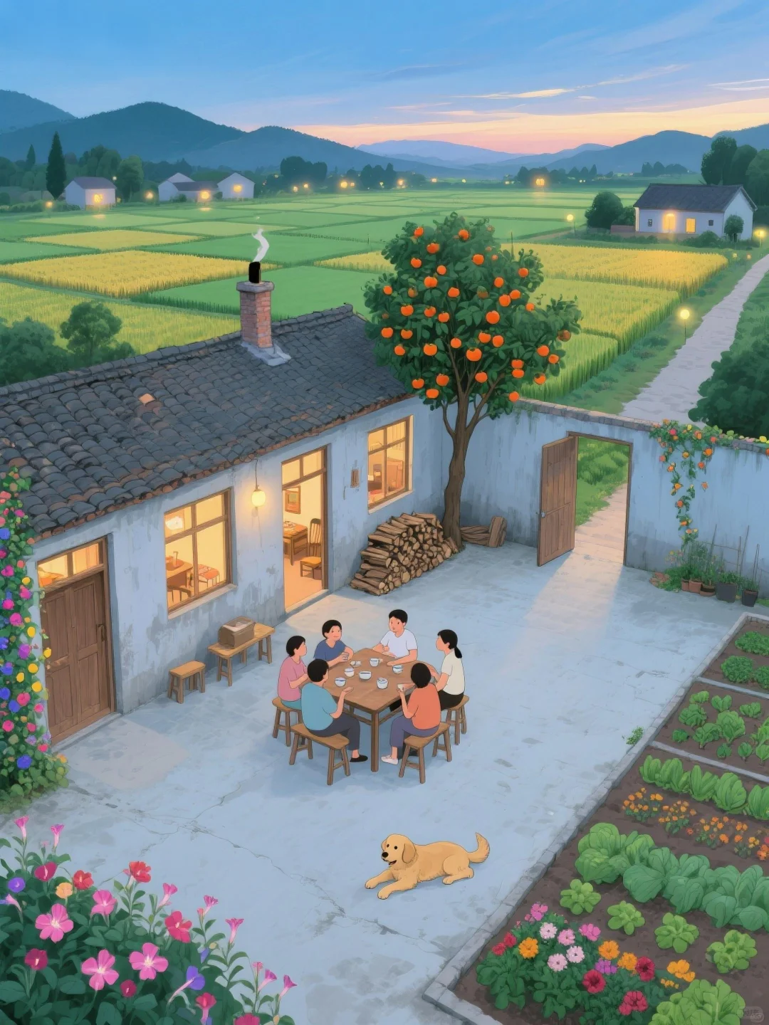 你想在哪一个家住一晚？
