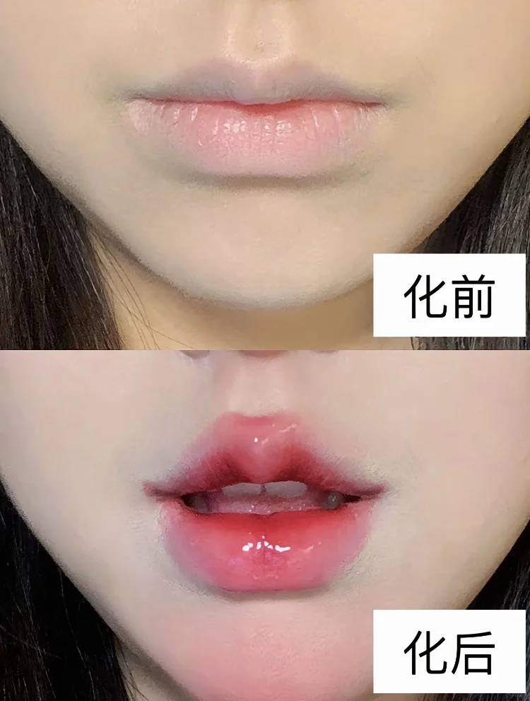 娇艳欲滴的玻璃娃娃唇教程来啦～