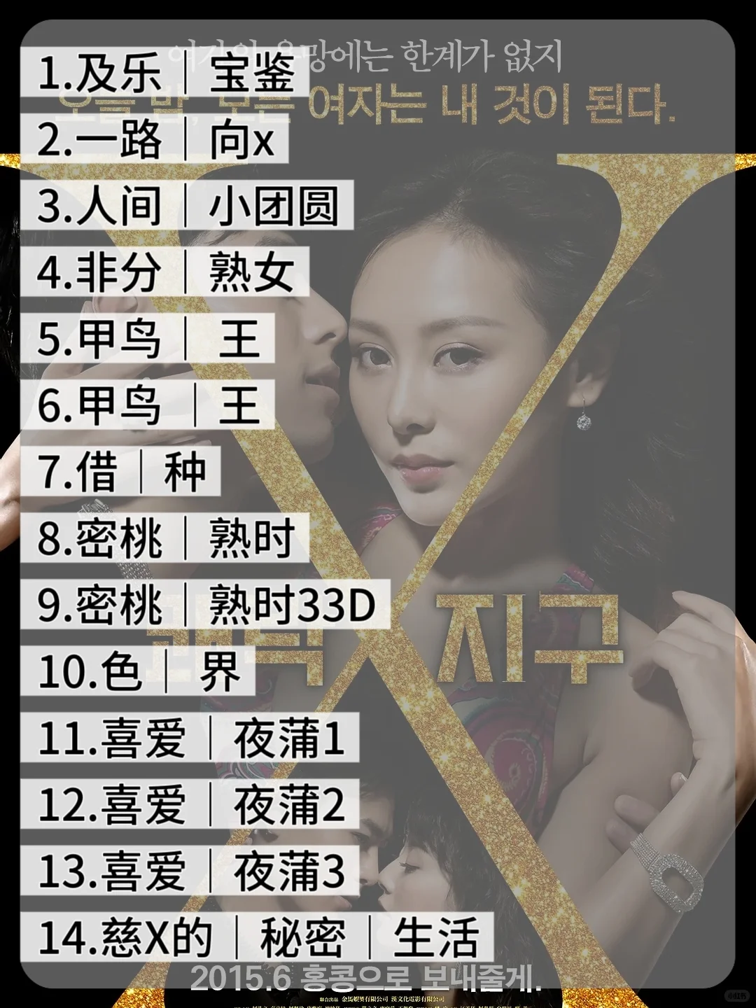14部经典港片、适合偷偷在被窝里看的电影