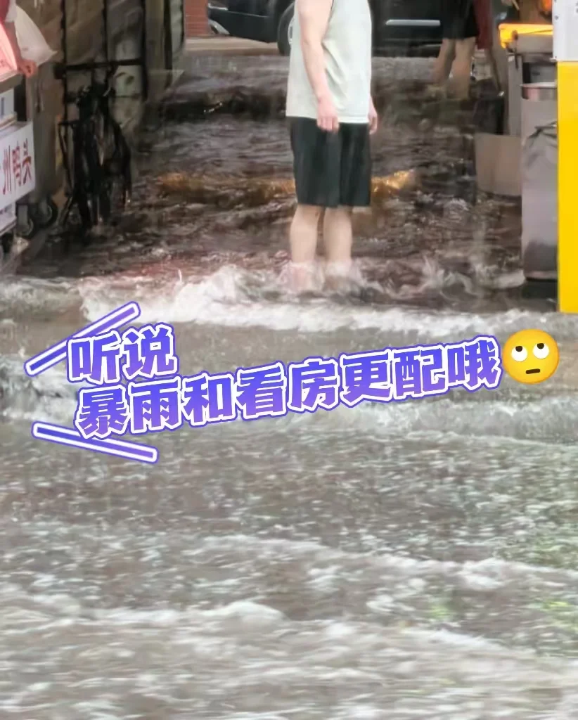听说聪明人都下雨天去看房？