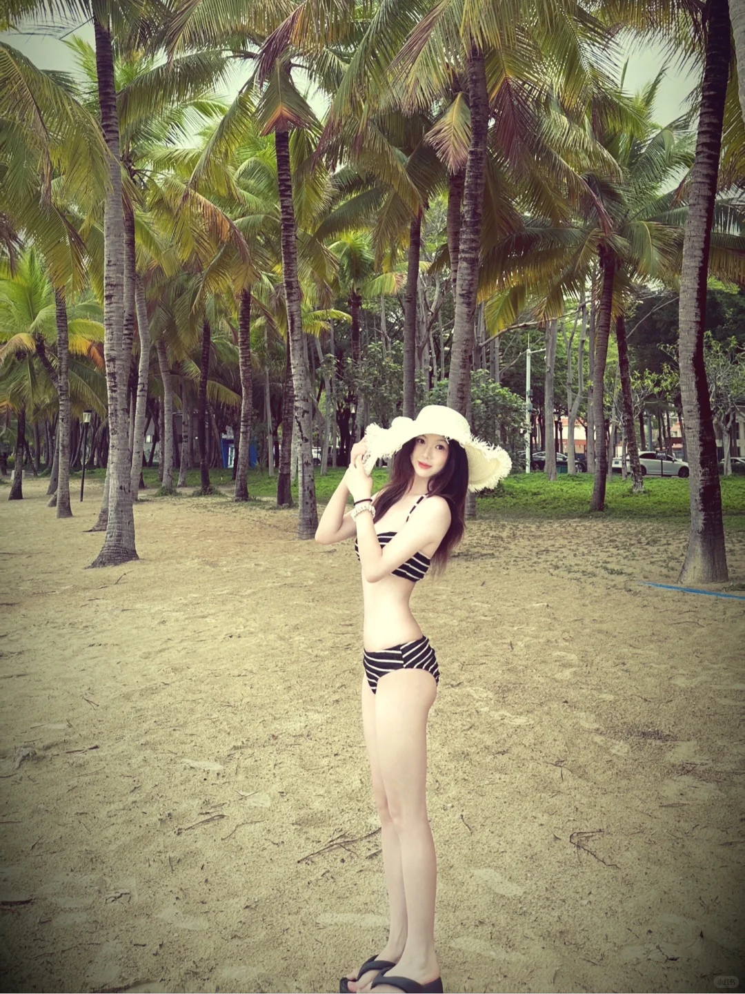 辣妹👙｜椰子🥥树下的氛围感