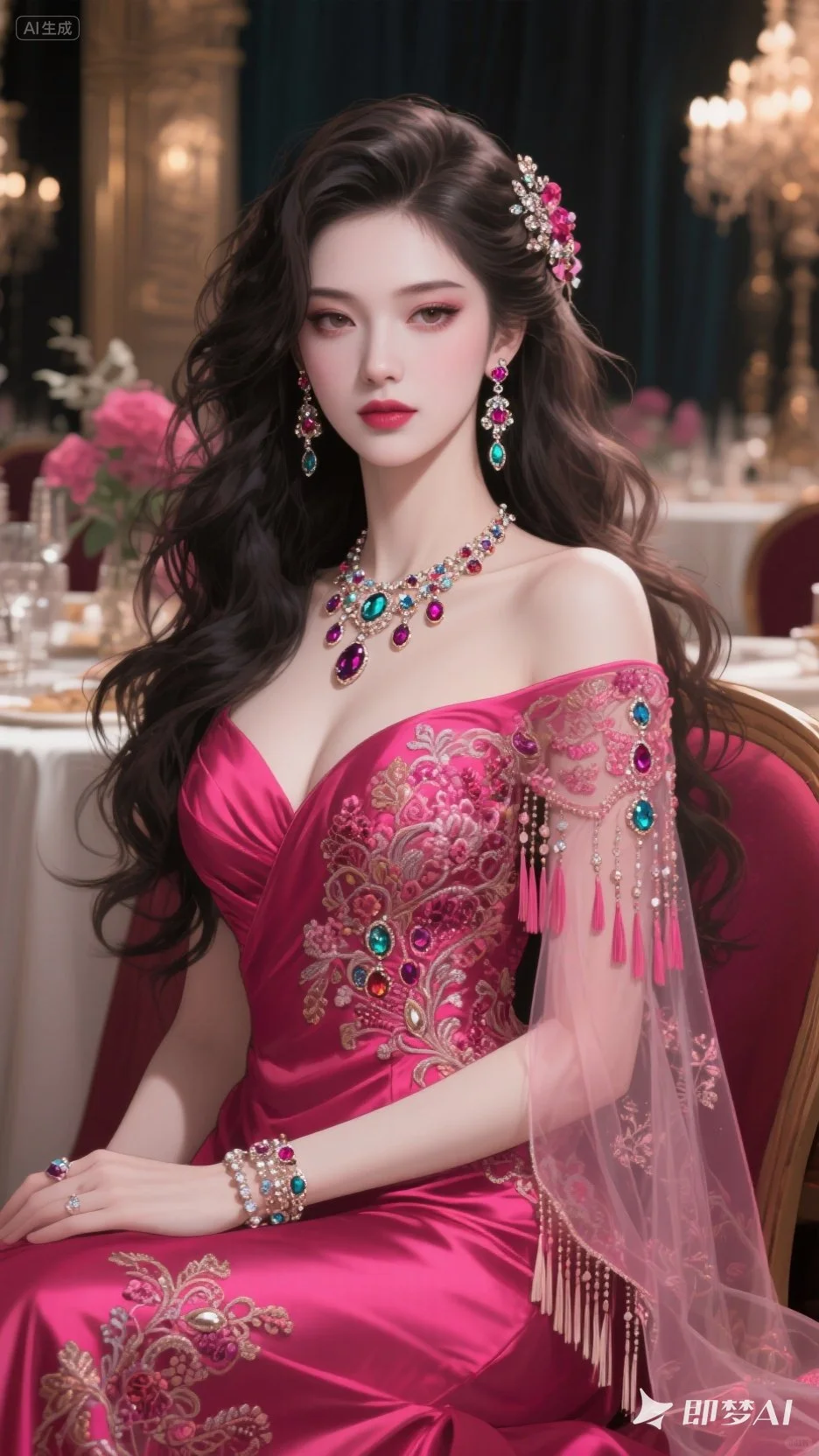 美艳明媚