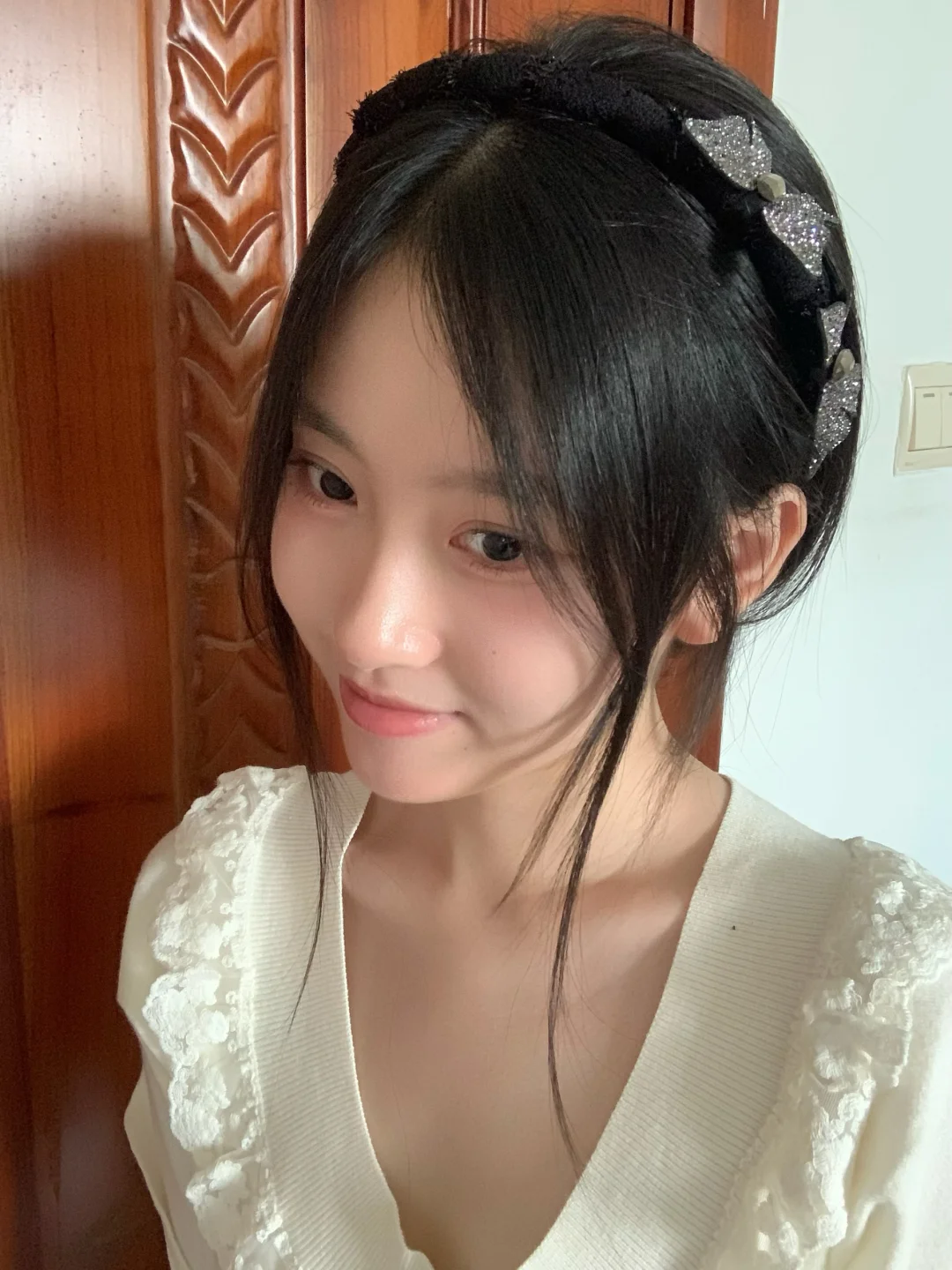 你微微一笑 蝴蝶为你倾倒～