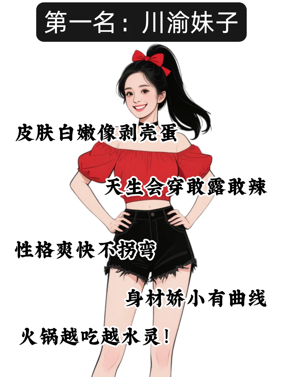 全国各省美女颜值大排行，第一名真绝了😍