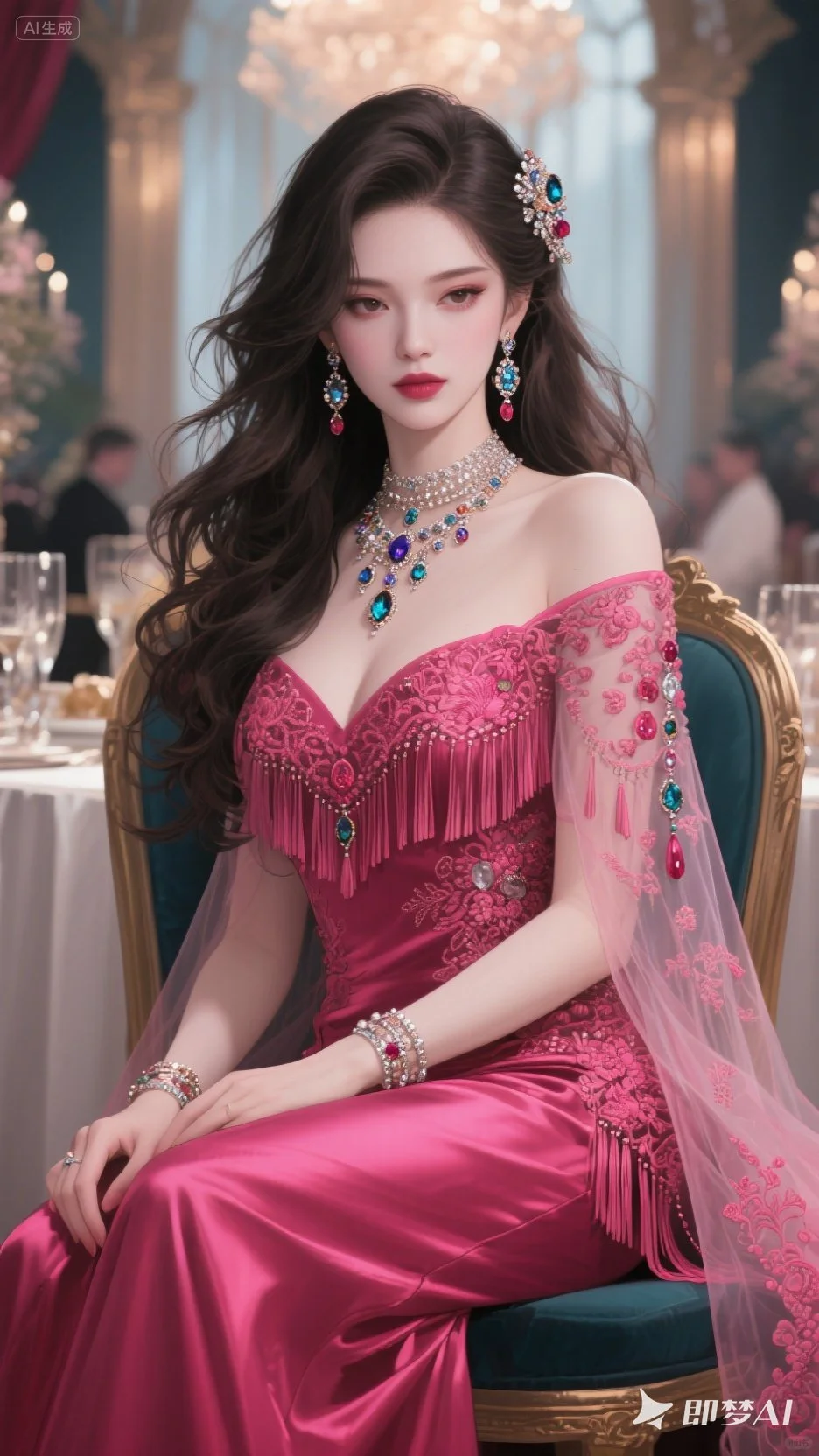美艳明媚