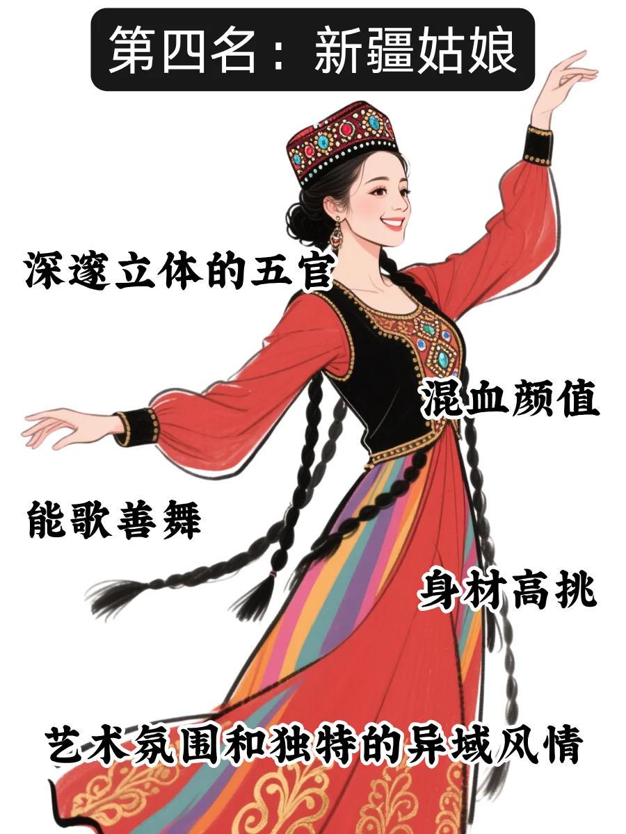 全国各省美女颜值大排行，第一名真绝了😍