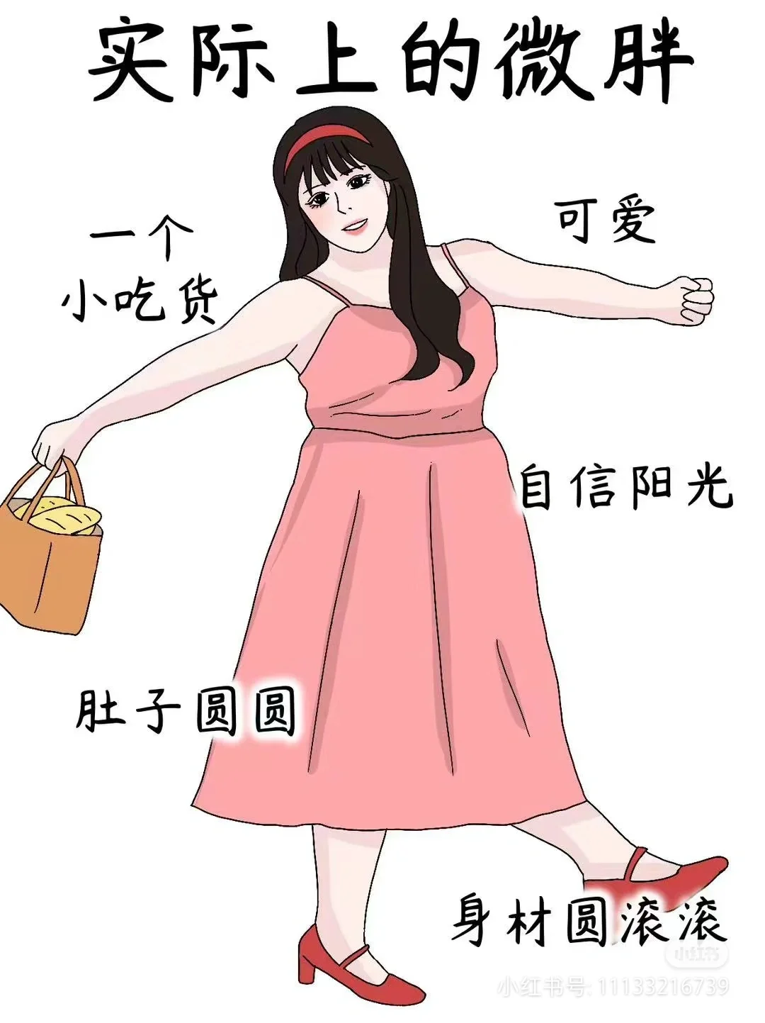 男人眼中的微胖