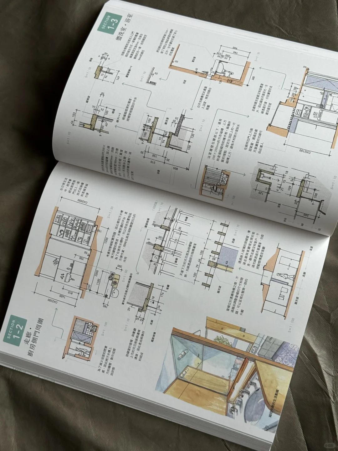 本间一级建筑士的手绘笔记！想将住宅设计的