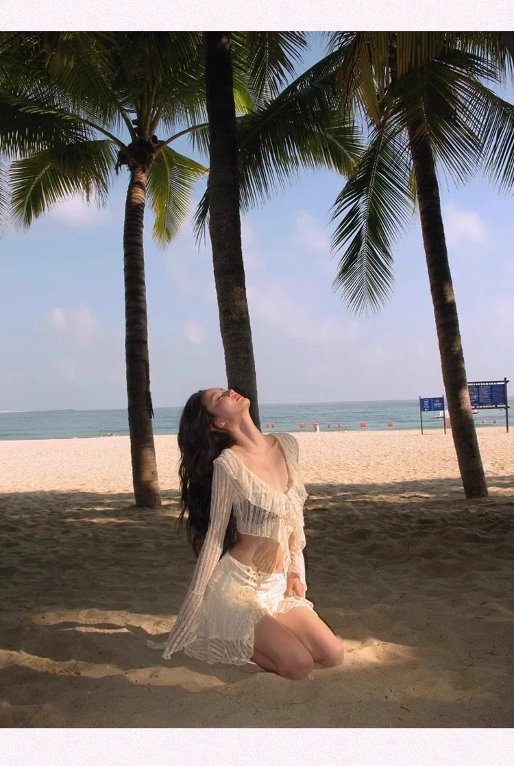「浅春氛围感拉满🌿」把春日温柔缝进海浪里✨