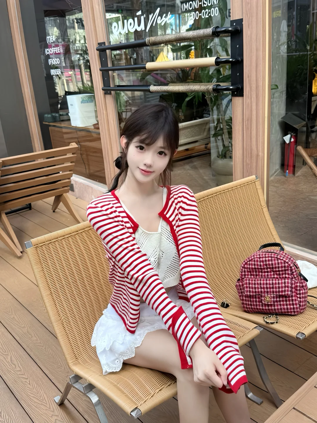 清纯小白花超吸睛