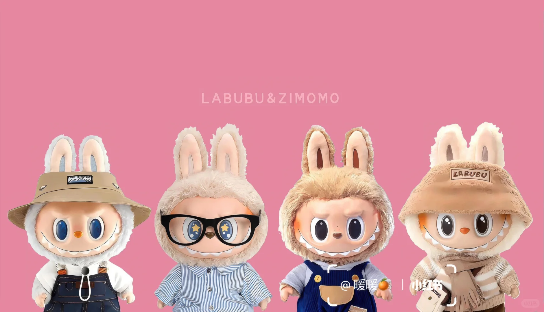 电脑分区壁纸｜Labubu