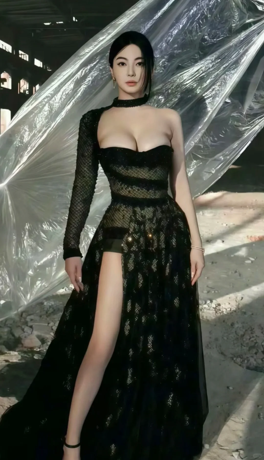 一眼万年，美到窒息🖤