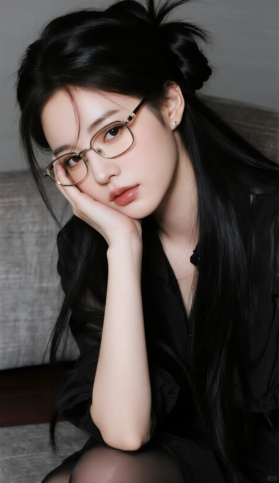 清冷氛围感美人，每一帧都戳中审美心巴✨