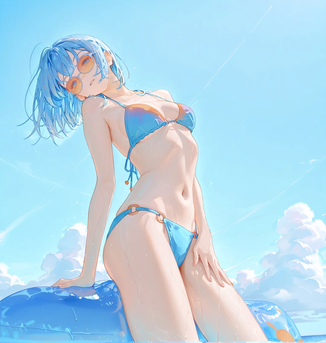 好热的夏天啊