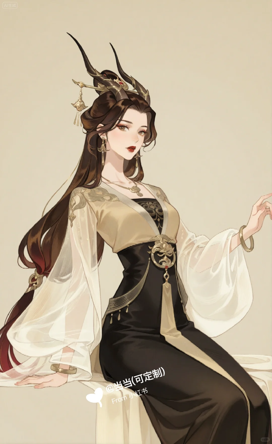 山鬼女妖~~古风壁纸、古风美女