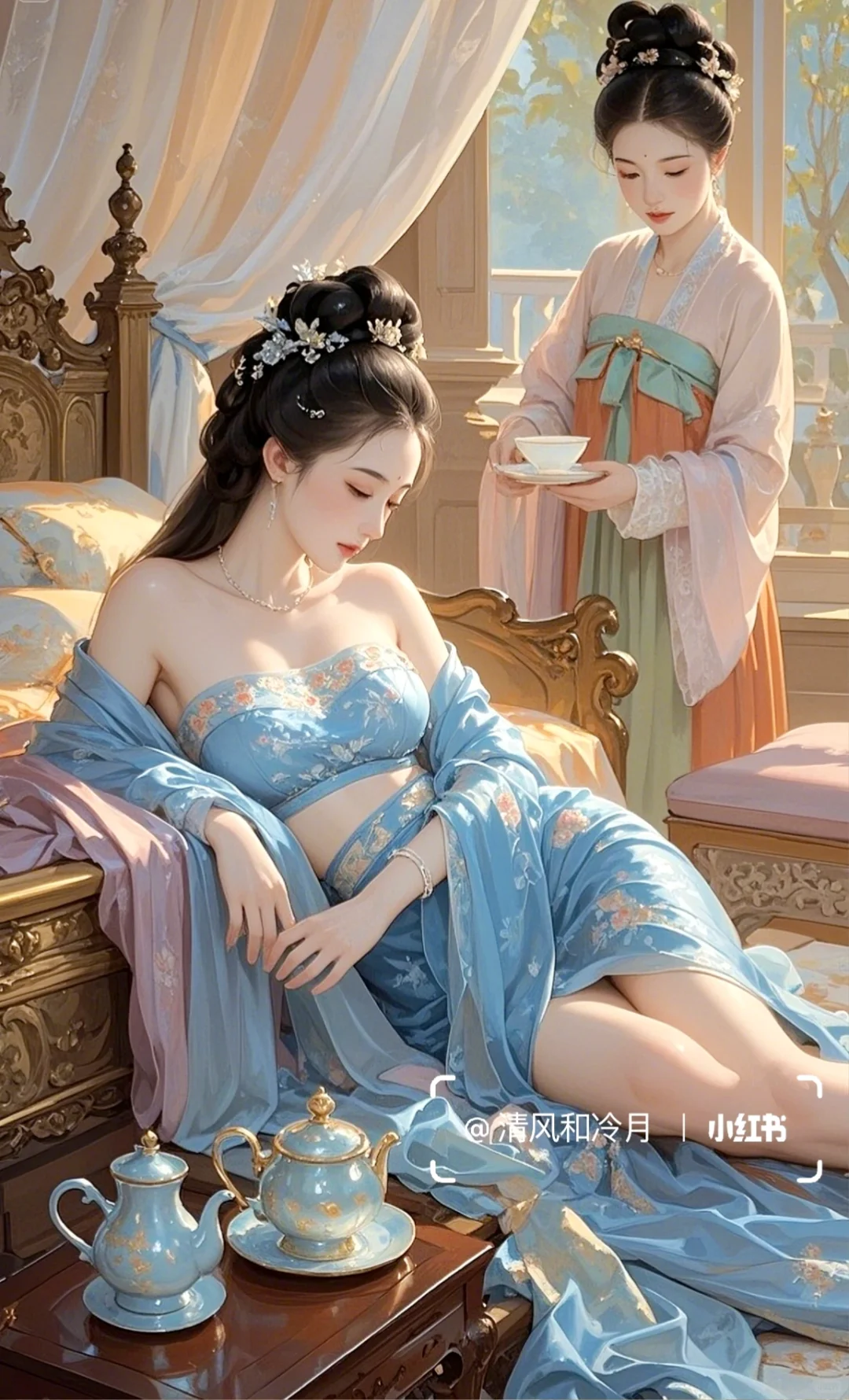 独坐黄昏谁是伴，紫薇花对紫薇郎。