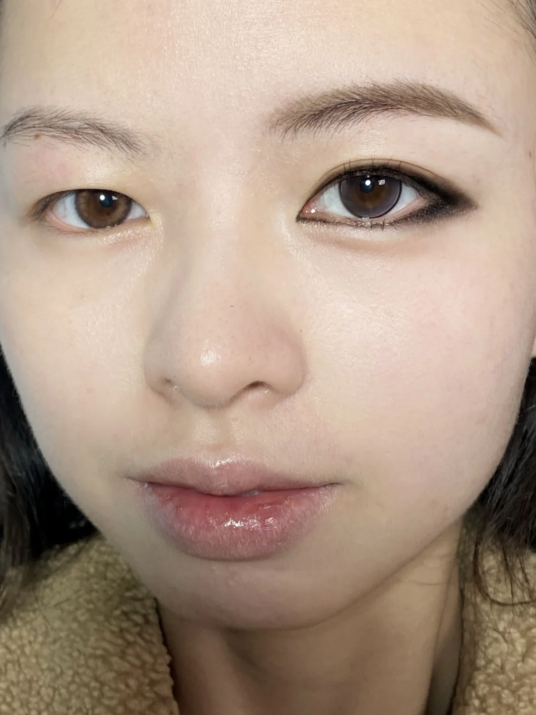 古早韩系眼妆是淡颜肿眼天菜！纯媚共生