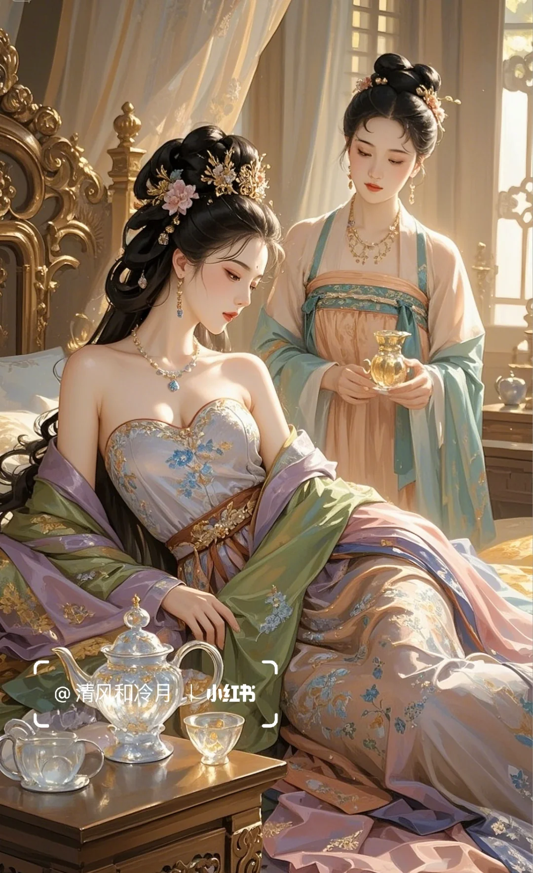独坐黄昏谁是伴，紫薇花对紫薇郎。