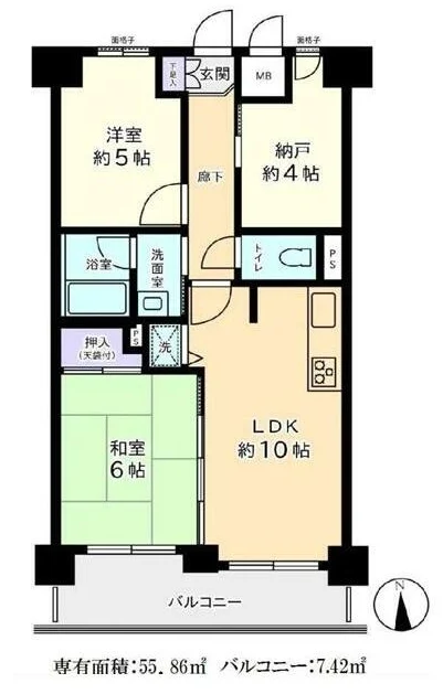 川崎市藤崎4丁目 20年全面翻修过的楼房！