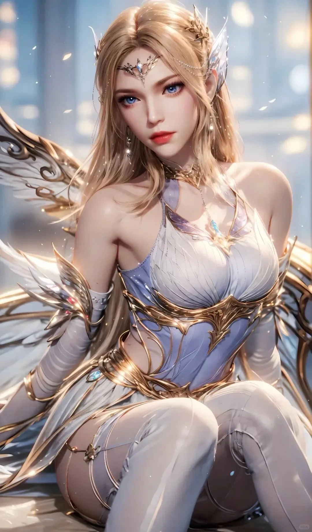 国漫女神图片（35金色蝴蝶🦋版）