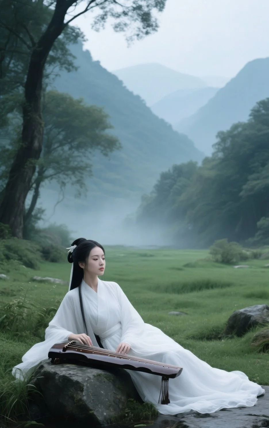 📸古风白衣仙女山景写真 | 绝美拍照指南
